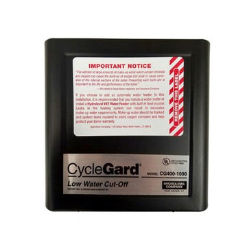 Hydrolevel/Safeguard 45-410-2090 Low Water Cut Off Control Cyclegard Auto Reset 5-1/2 x 5-9/16 Inch CG400-2090 24 Volt  | Blackhawk Supply