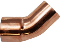 77183 | 1-1/4 STREET 45 FTG X C, Nipples and Fittings, Wrot Solder Joint, 45 Degree Street Ftg x C | Midland Metal Mfg.