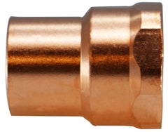 Midland Metal Mfg. 77341 3/8 X 1/2 FEMALE ADAPTER C X F, Nipples and Fittings, Wrot Solder Joint, Female Adapter C x F  | Blackhawk Supply