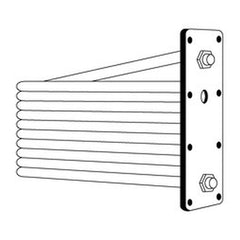 Thermoflow/Everhot V1-5 Tankless Coil Burnham-America 5GPM Square  | Blackhawk Supply