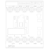 3RT20151BW41 | CONTACTOR S00 7A 48VDC 1NO SCRW | Siemens Electrical