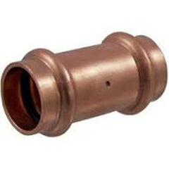 Nibco PC600DS-12 Coupling 1/2 Inch Wrot Copper Press x Press PC600-DS  | Blackhawk Supply