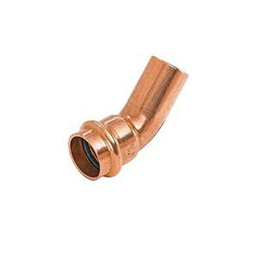 Nibco PC6062-112 Elbow 45 Degree Street 1-1/2 Inch Press x Fitting Wrot Copper PC606-2  | Blackhawk Supply