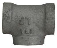 79256 | 1 1/4 ALUMINUM TEE, Nipples and Fittings, Aluminum Fittings, Aluminum Tee | Midland Metal Mfg.