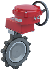 Bray MKL2-C143/70-1300H 14" Lugged Butterfly valve High Performance | ANSI Class 300 | CS body | CV 4100 | Normally Closed | 120 VAC | Two position | 13000 lb-in | NEMA 4 | Heater  | Blackhawk Supply