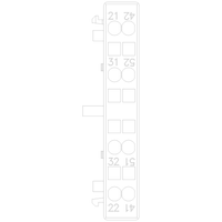 3RH29112DA02 | AUX. SWITCH LATERAL 2NC S00 SPRING | Siemens Electrical