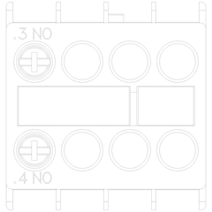 Siemens Electrical 3RH29111HA10 AUX. SWITCH 1NO FOR S0 SCREW  | Blackhawk Supply
