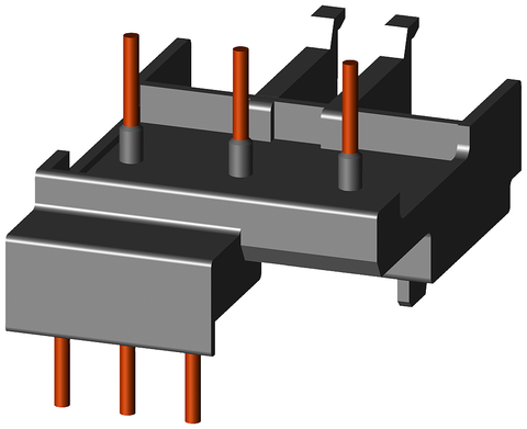 Siemens Electrical 3RA1921-1D LINK MODULE F.3RV S00/S0 | 3RT S00  | Blackhawk Supply