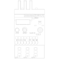 3RU21161DC0 | OVERLOAD RELAY CL10 S00 2.2-3.2A SPRNG | Siemens Electrical