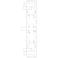 3RH29111DA02 | AUX. SWITCH LATERAL 2NC S00+S0 SCREW | Siemens Electrical