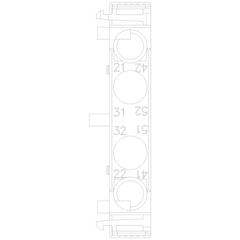Siemens Electrical 3RH29111DA02 AUX. SWITCH LATERAL 2NC S00+S0 SCREW  | Blackhawk Supply