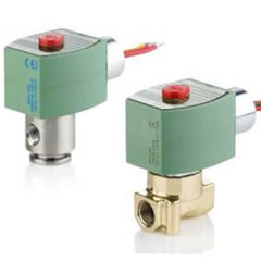 ASCO 8262G230EF Solenoid Valve 8262 2-Way Stainless Steel 1/4 Inch NPT Normally Closed 120 Alternating Current NBR  | Blackhawk Supply