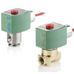 ASCO 8262H262 Solenoid Valve 2-Way Brass 1/4 Inch NPT Normally Open 120 Alternating Current NBR  | Blackhawk Supply