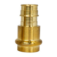 H-36804W-R | Adapter Lead Free Brass 1 x 3/4 Inch Press x PEX F1960 | Webstone