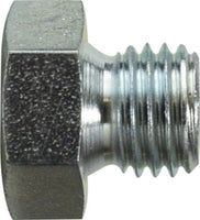 8555P10 | 10X1.0 METRIC HEX HEAD PLUG, Hydraulic, Steel Metric Adapters, Hex Head Plug Metric Parallel | Midland Metal Mfg.