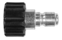 86020 | M22 INS KNOB X QC PLUG, Pneumatics, Pressure Washer Fittings, M22 Insulated Knob x QC Plug | Midland Metal Mfg.