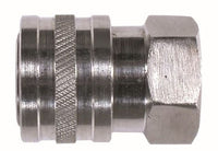 86035SS | 1/4 FEMALE SS ST COUPLER, Pneumatics, Pressure Washer QDs, Female Stainless Steel Coupler | Midland Metal Mfg.