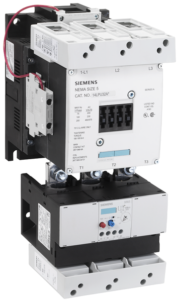 Siemens Electrical 14LPU32AE STARTER-FVNR | SZ5 | 3PH | OPN | 575V | 55-250A  | Blackhawk Supply