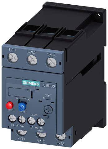 Siemens Electrical 3RU21364HB1 OVERLOAD S2 CL10 40-50A PANEL MOUNT  | Blackhawk Supply
