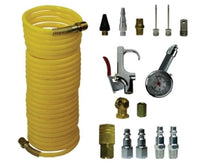 87400 | 16 PIECE AIR ACCESSORY SET, Pneumatics, Pneumatic Accessories, Air Accessory Sets | Midland Metal Mfg.