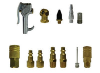 87410 | 12 PIECE AIR ACCESSORY SET, Pneumatics, Pneumatic Accessories, Air Accessory Sets | Midland Metal Mfg.