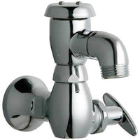 952-12CP | Faucet Wall Mount 1 Handle Tee Polished Chrome | Chicago Faucet Co