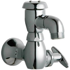 Chicago Faucet Co 952-12CP Faucet Wall Mount 1 Handle Tee Polished Chrome  | Blackhawk Supply