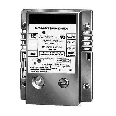 HONEYWELL HOME S87C1030/U Module S87C Direct Spark Ignition Electronic Control Natural Gas or Propane 21 Second Lockout 1-15/16L x 4-1/16W x 5-1/4H Inch  | Blackhawk Supply