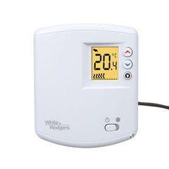 White Rodgers 1E65-144 Thermostat Non-Programmable Line Volt SPST Open-On-Rise  | Blackhawk Supply