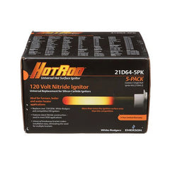 White Rodgers 21D64-5PK Igniter Hotrod 120 Volt Hot Surface Kit 5 Pack  | Blackhawk Supply