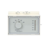 1F56N-444 | Thermostat Low Voltage 1 Hot/1 Cool Standard Single Stage 24 Volt 50 to 90 Degrees Fahrenheit | White Rodgers