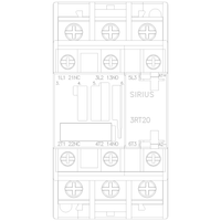 3RT20284BG40 | CONTACTOR S0 38A 125VDC 1NO/1NC R LUG | Siemens Electrical