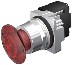 Siemens Electrical 52PR8DRXB PTR | MTD | FV 24V | FULL ILL RED | LED  | Blackhawk Supply