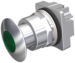 Siemens Electrical 52PP2X3 OPER | PUSH-PULL | 2POS | MTD | CHR-GRN  | Blackhawk Supply