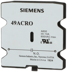 Siemens Electrical 49ACR0 Aux Switch DP | 1NO | 30-60amp  | Blackhawk Supply