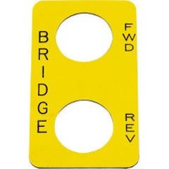 Square D 9001KN205 30MM LEGEND PLATE EMERG STOP R  | Blackhawk Supply