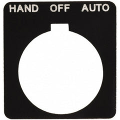 Square D 9001KN300 30MM LEGEND PLATE - BLANK 30MM  | Blackhawk Supply