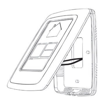Samsung ECO-TOUCH Controller Programmable Touch Screen Wall Mount Compatible Fresh Access ERV Models-AN035NSEDAV/AA AN075SEDAV/AA and AN120NSEDAV/AA  | Blackhawk Supply