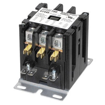 Mars Controls 61449 Contactor Definite Purpose 3 Pole 40 Amps 480 Volt Quick Connect and Box Lug Term  | Blackhawk Supply