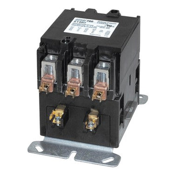 Mars Controls 61480 Contactor Definite Purpose 3 Pole 75 Amps 24 Volt Quick Connect and Box Lug Term  | Blackhawk Supply