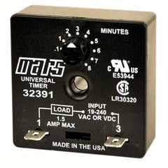 Mars Controls 32391 Timer Delay on Make Adjustable 1 Amp  | Blackhawk Supply