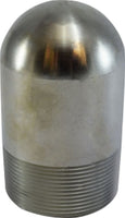 91008 | 2 STD BULL PLUG, Nipples and Fittings, Bull Plugs and Swage Nipples, Standard Bull Plugs | Midland Metal Mfg.