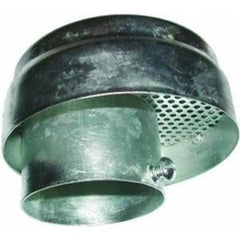 Oil Equipment Manufacturing 14039 Vent Cap with Screen 2 Inch Zinc Plated Steel Slip-On 14039  | Blackhawk Supply