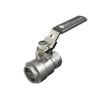 26SSTH-12 | Ball Valve 26SS Stainless Steel 1/2 Inch FPT 2 Piece Locking Lever | Svf Valves