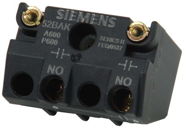 Siemens Electrical 52bak Class 52 | Contact Block-no | Blackhawk Supply