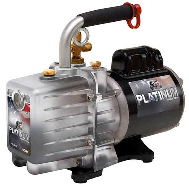 J/B Industries SAE Fittings DV-142N Vacuum Pump Platinum Deep/Direct Drive 5 Cubic Feet per Minute 1/2 Horsepower 115 Volt 60 Hertz  | Blackhawk Supply