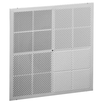 Hart & Cooley 444W Ceiling Diffuser SurfAire 4 Way Bright White Aluminum  | Blackhawk Supply