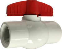 940284 | 1/2 WHITE IPS PVC BALL VLV, Valves, PVC Valves, White PVC Ball Valve | Midland Metal Mfg.