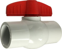 940294 | 1/2 WHITE PVC SOCKET VLV, Valves, PVC Valves, White Socket Slip x Slip | Midland Metal Mfg.