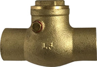 940362LF | 1/2 CxC SWING CHECK VALVE LEAD-FREE, Lead Free, Lead Free Valves, Lead Free Swing Check Valve | Midland Metal Mfg.